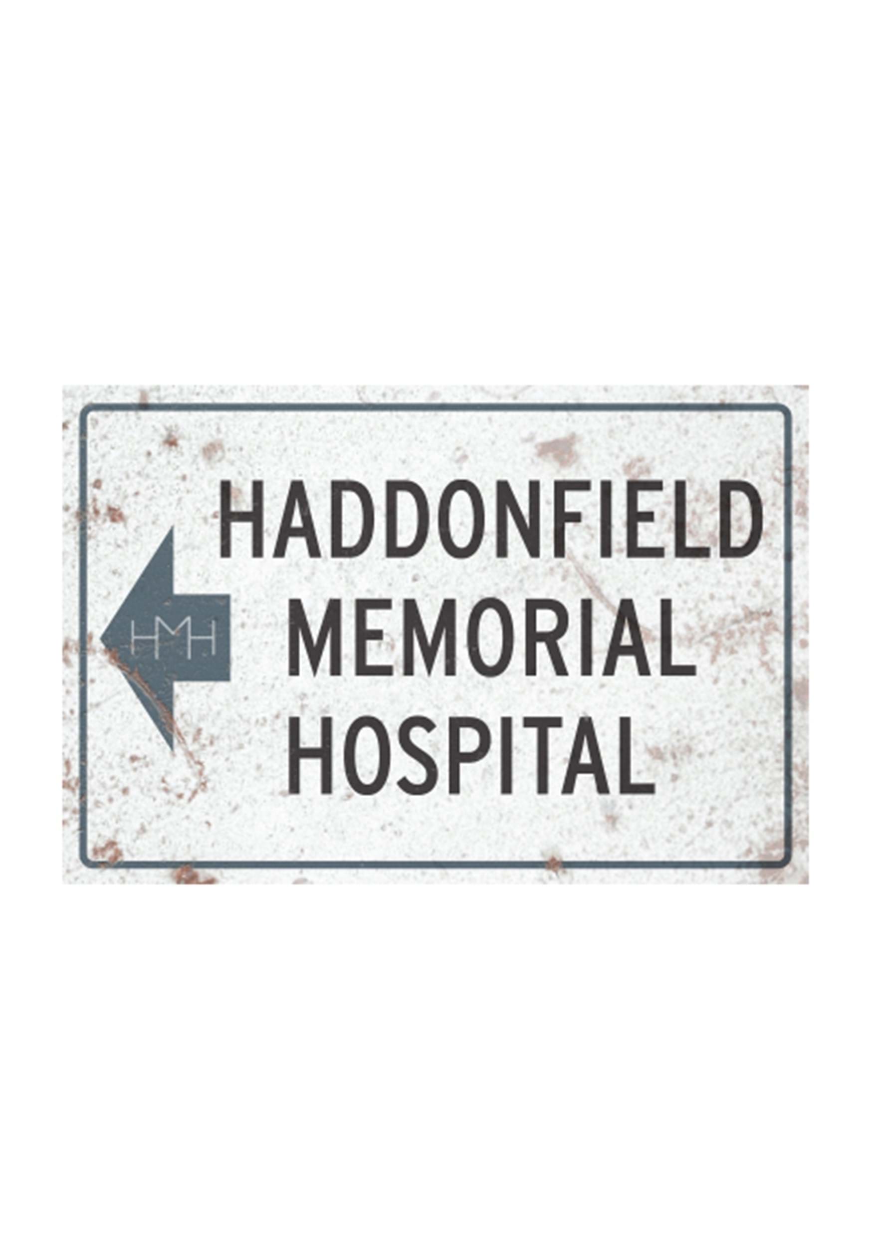 Haddonfield Memorial Hospital Metal Letr de Halloween 2 Multicolor Colombia