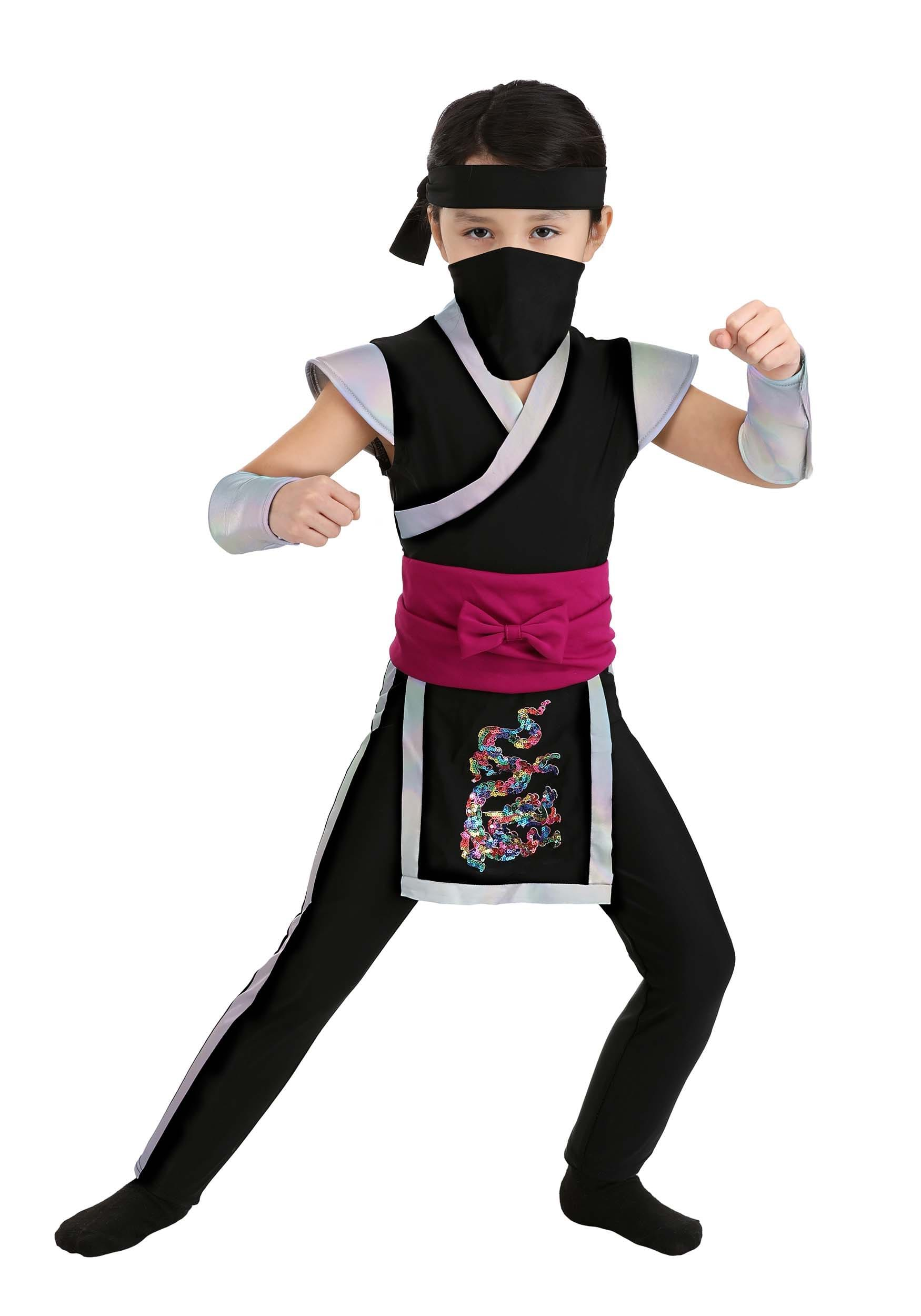 Rainbow Ninja Costume For Toddlers