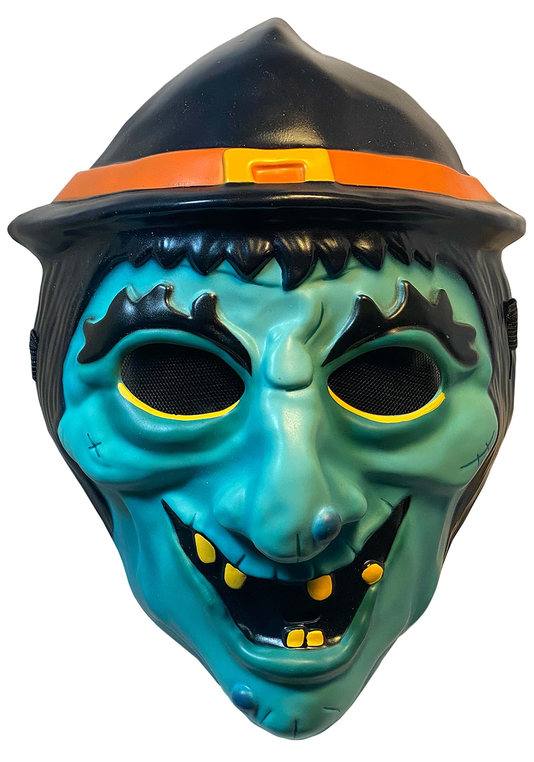 Máscara de bruja de guarida Multicolor Colombia