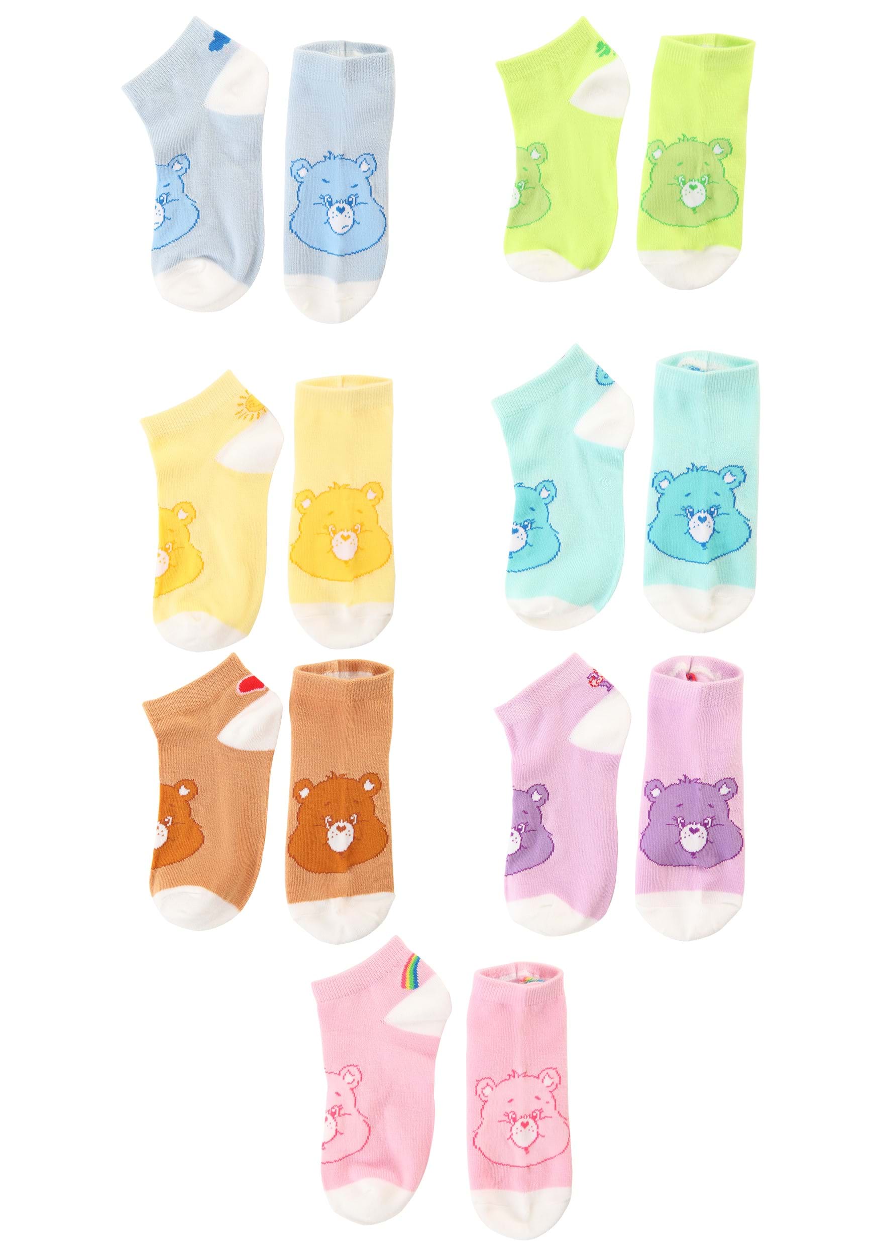 Faces Care Bears Sock Pack | Care Bears Accessories