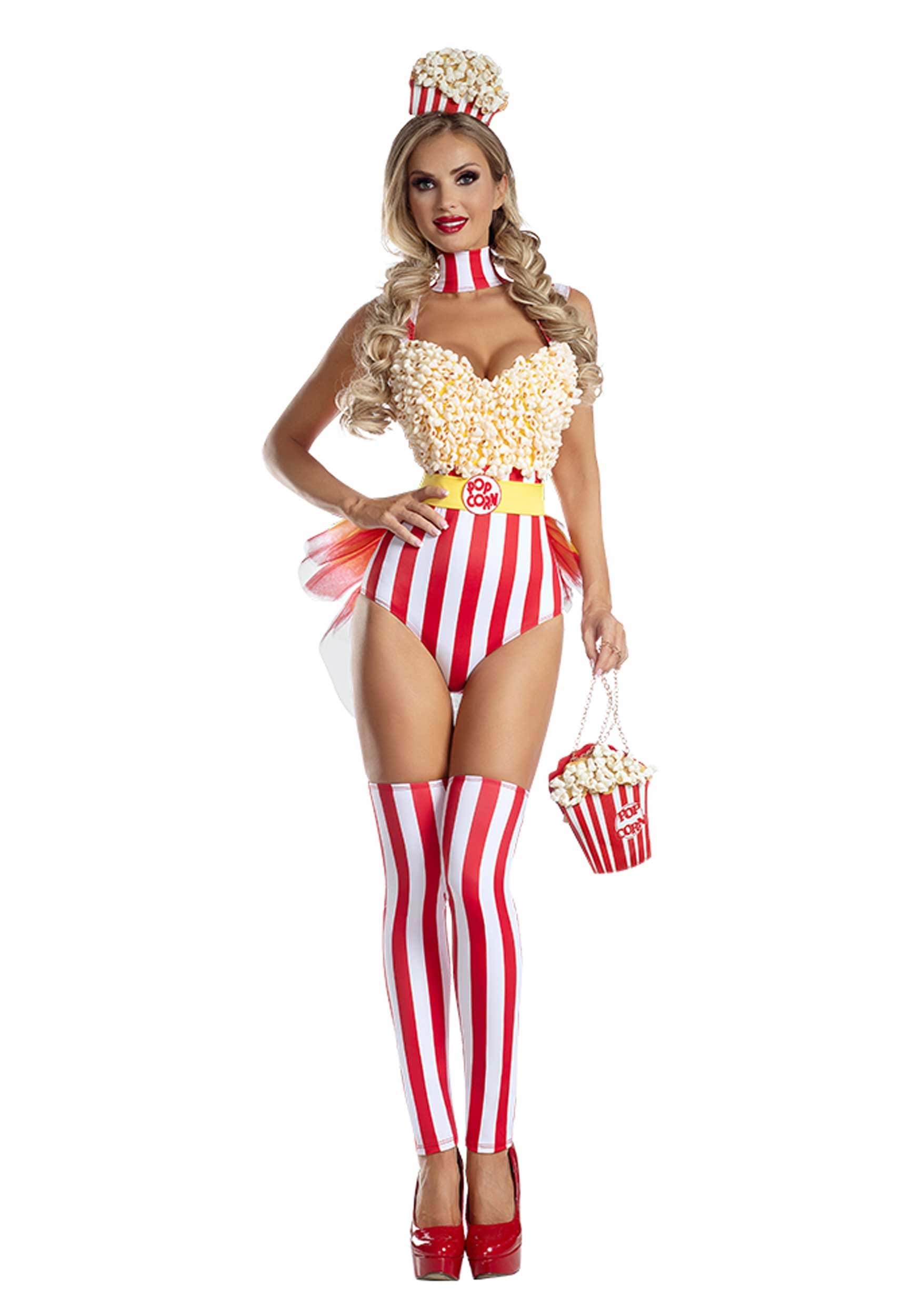 Popcorn Babe Women's Costume