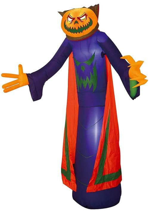 Inflatable 8FT Pumpkin Wizard