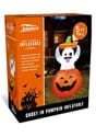 Inflatable 5ft Ghost in Pumpkin Alt 2