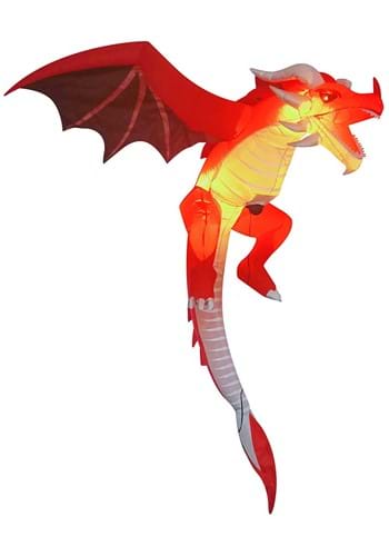 5FT Flying Inflatable Red Dragon Decoration | Halloween Inflatables