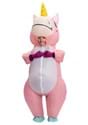 Inflatable Kids Pink Unicorn Costume Alt 4
