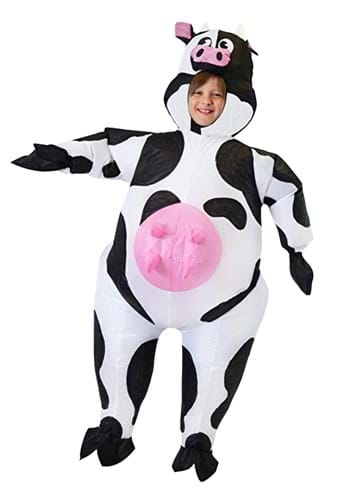 Inflatable Cow Kids Costume