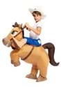 Inflatable Child Horse Ride-On Costume Alt 1