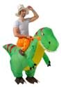 Inflatable Adult T Rex Ride On Costume