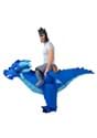 Inflatable Adult Blue Dragon Ride On Costume Alt 2