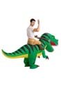 Inflatable Adult Mega T Rex Ride On Costume Alt 1