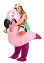 Inflatable Adult Flamingo Ride On Costume Alt 3