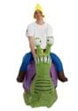 Inflatable Adult Grumpy Snail Ride-On Costume Alt 1