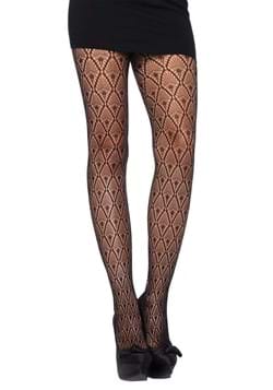 Corresponding Facet wall Patterned Stockings - Women's Patterned Tights | Halloween Costumes