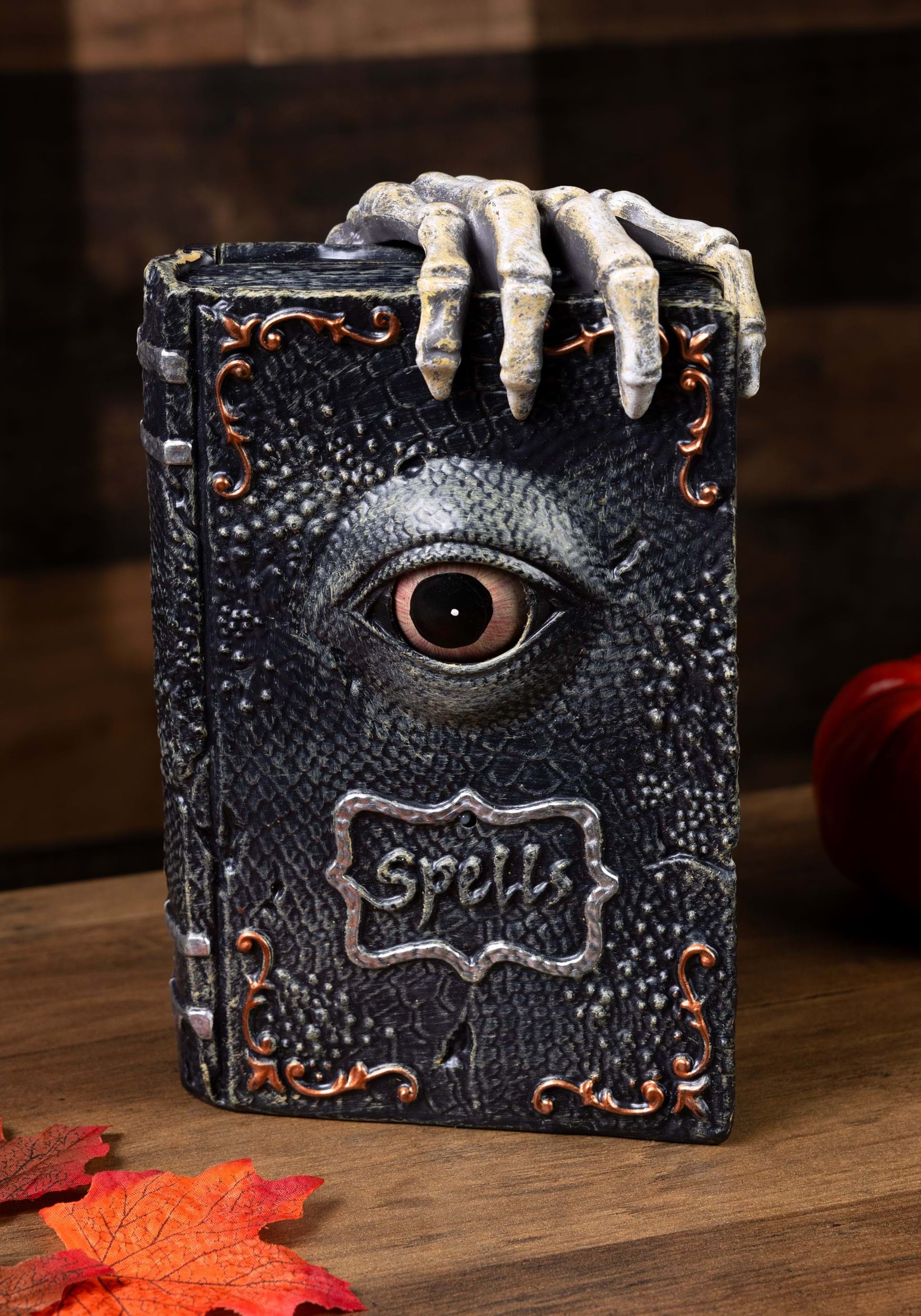 How to make a Spellbook with a MOVING EYE! 
