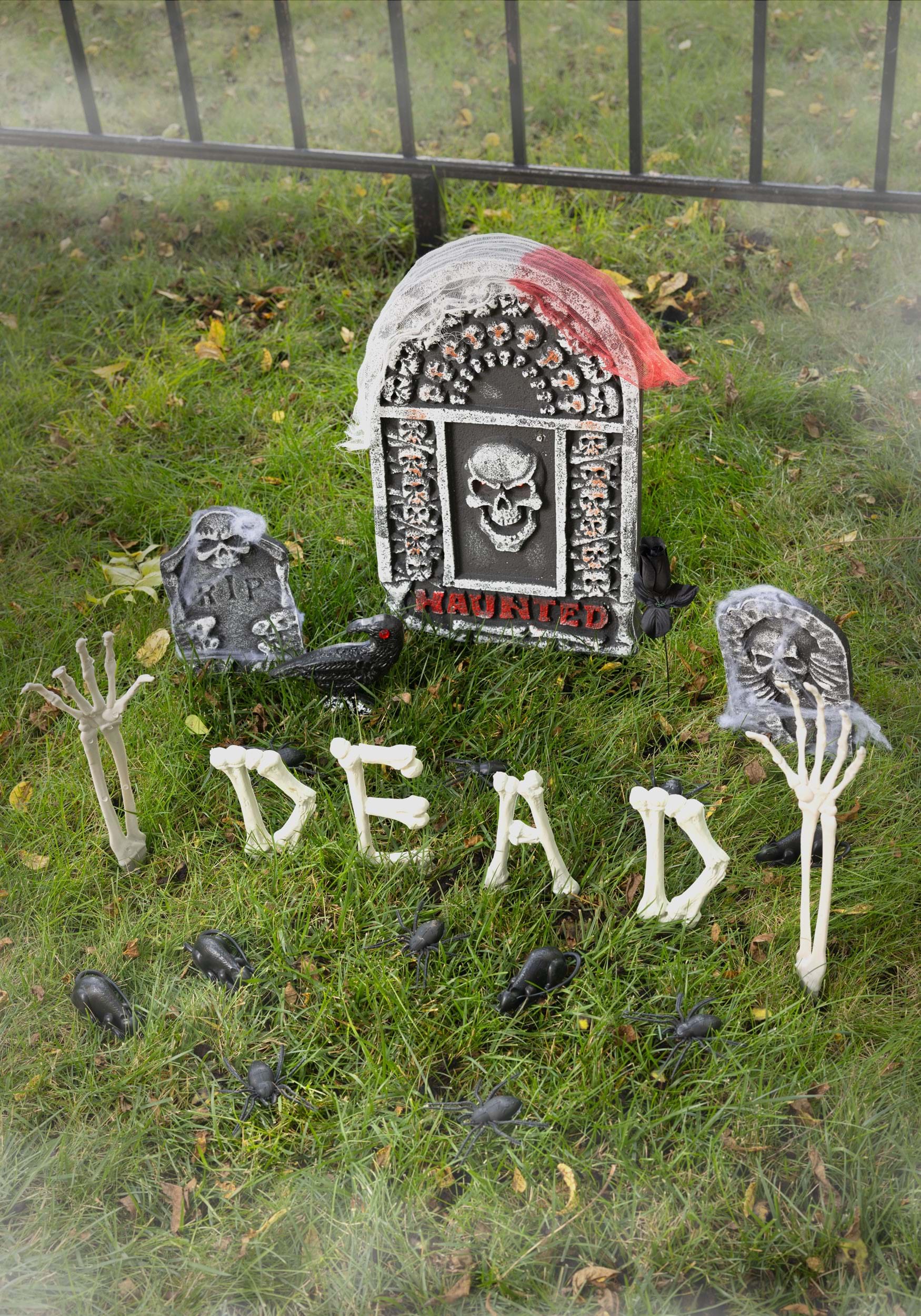 Décoration crâne 24 x 18 cm Halloween - Vegaooparty