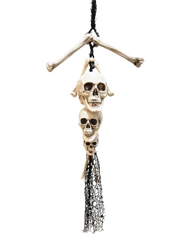 30-Inch Skulls and Bones Hanger Decoration | Skeleton Decorations