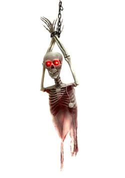 29" Light Up Hanging Skeleton Torso