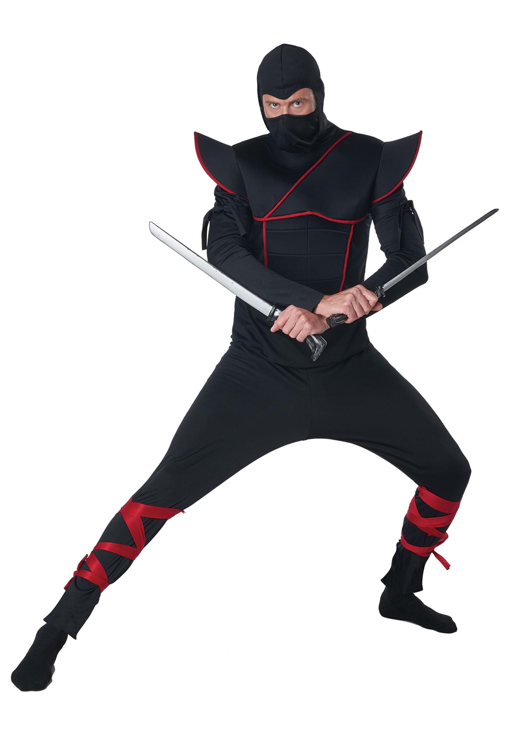 Spooktacular Kids Silver Ninja Costume with Foam Accessories L