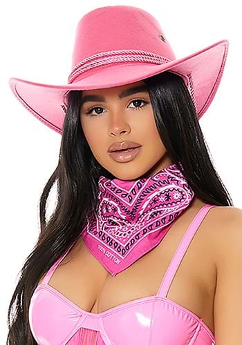Old Town Pink Cowboy Hat for Adults