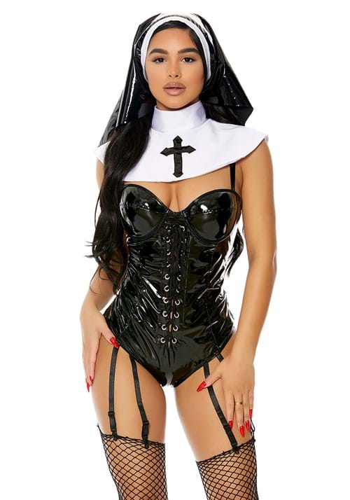 Women's Say Your Prayers Nun Costume
