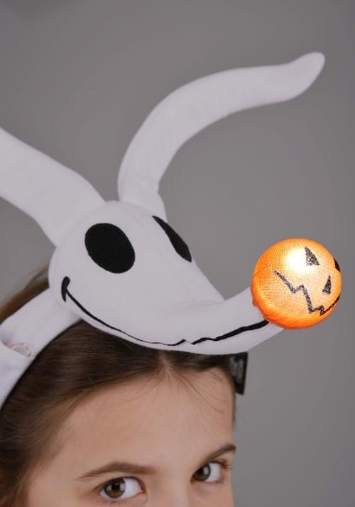 Nightmare Before Christmas Zero Costume Headband & Collar Set