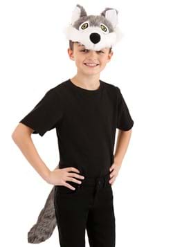 Wolf Plush Headband & Tail Kit