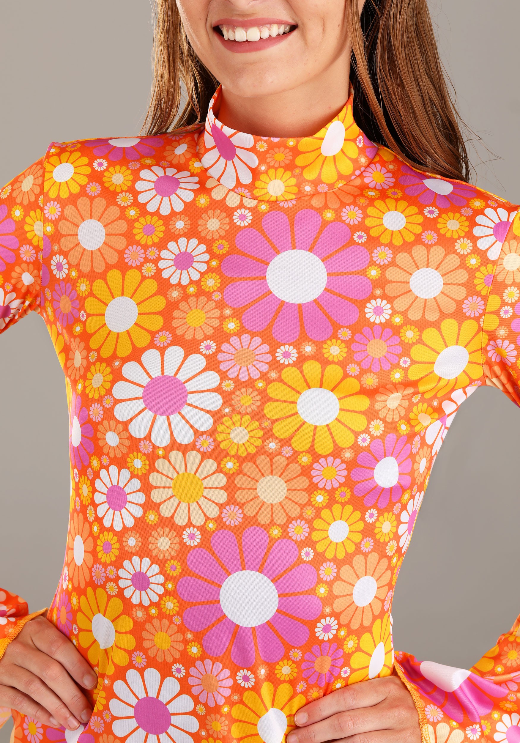 Far Out Flower Women's Costume Dress | 70's Costumes