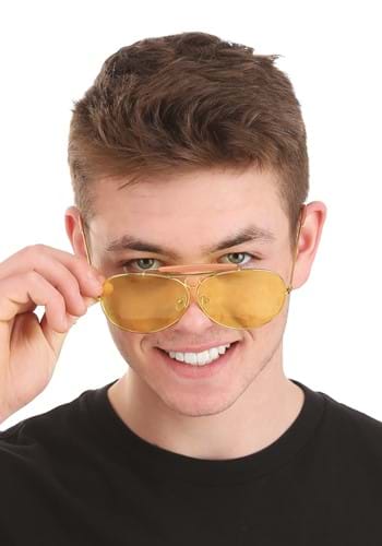 Yellow Aviator Glasses | Costume Glasses