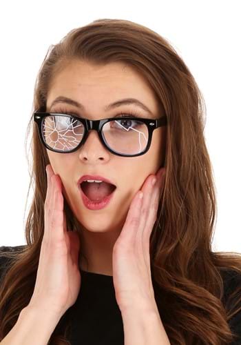 Black Broken Glasses Costume Accessory | Costume Accessories