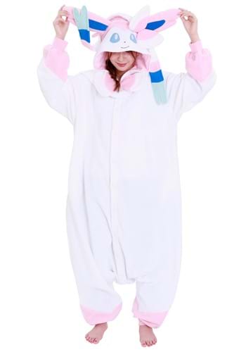 Adult Pokémon Sylveon Kigurumi | Pokémon Costumes