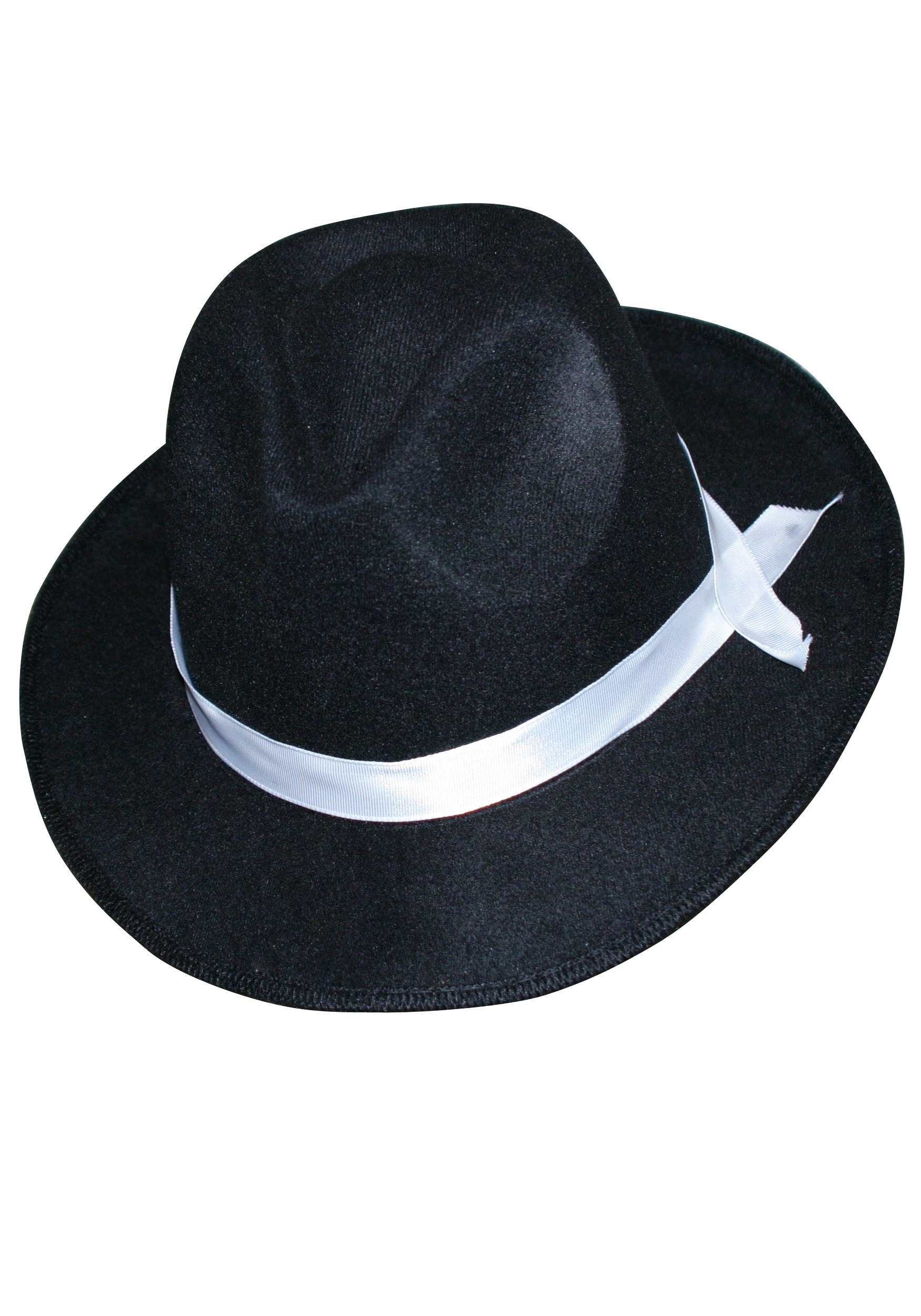 Sombrero de vestuario de gángsters de traje de zoot adulto Multicolor