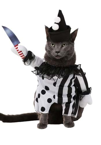 Pet Evil Clown Dog Costume | Halloween Pet Costumes