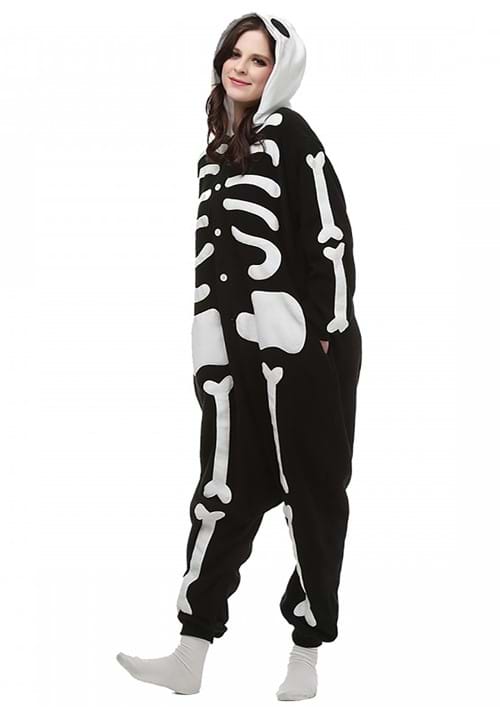 Skeleton Adult Kigurumi | Adult Skeleton Costumes