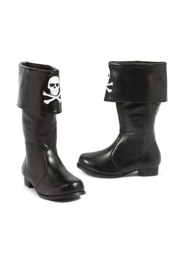 Kids Crossbones Pirate Boots