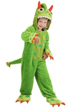Toddler Spotted Green Monster Costume