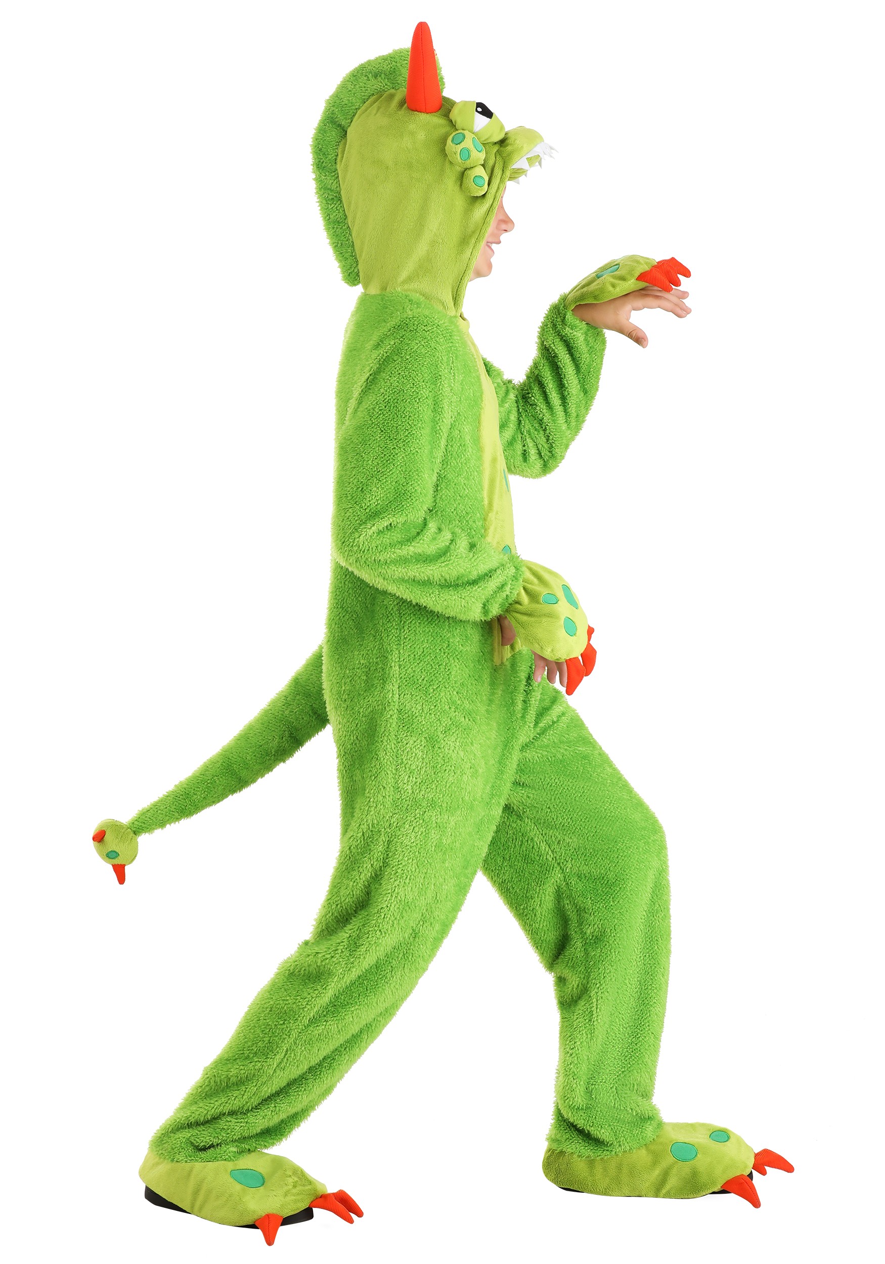 Spotted Green Monster Costume for Kids