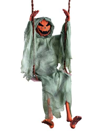 5FT Swinging Dead Pumpkin Decoration