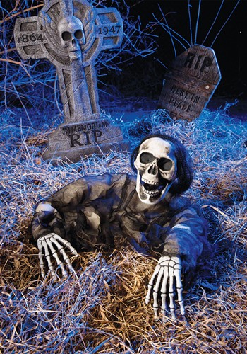 Skeleton Grave Breaker Halloween Decoration | Skeleton Decorations