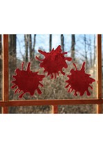 Blood Splatter Window Clings Alt 2