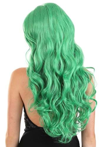 Long Wavy Green Women's Costume Wig | Costume Wigs