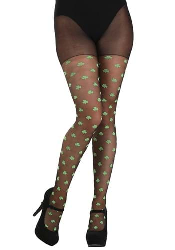 Green Fishnet Tights