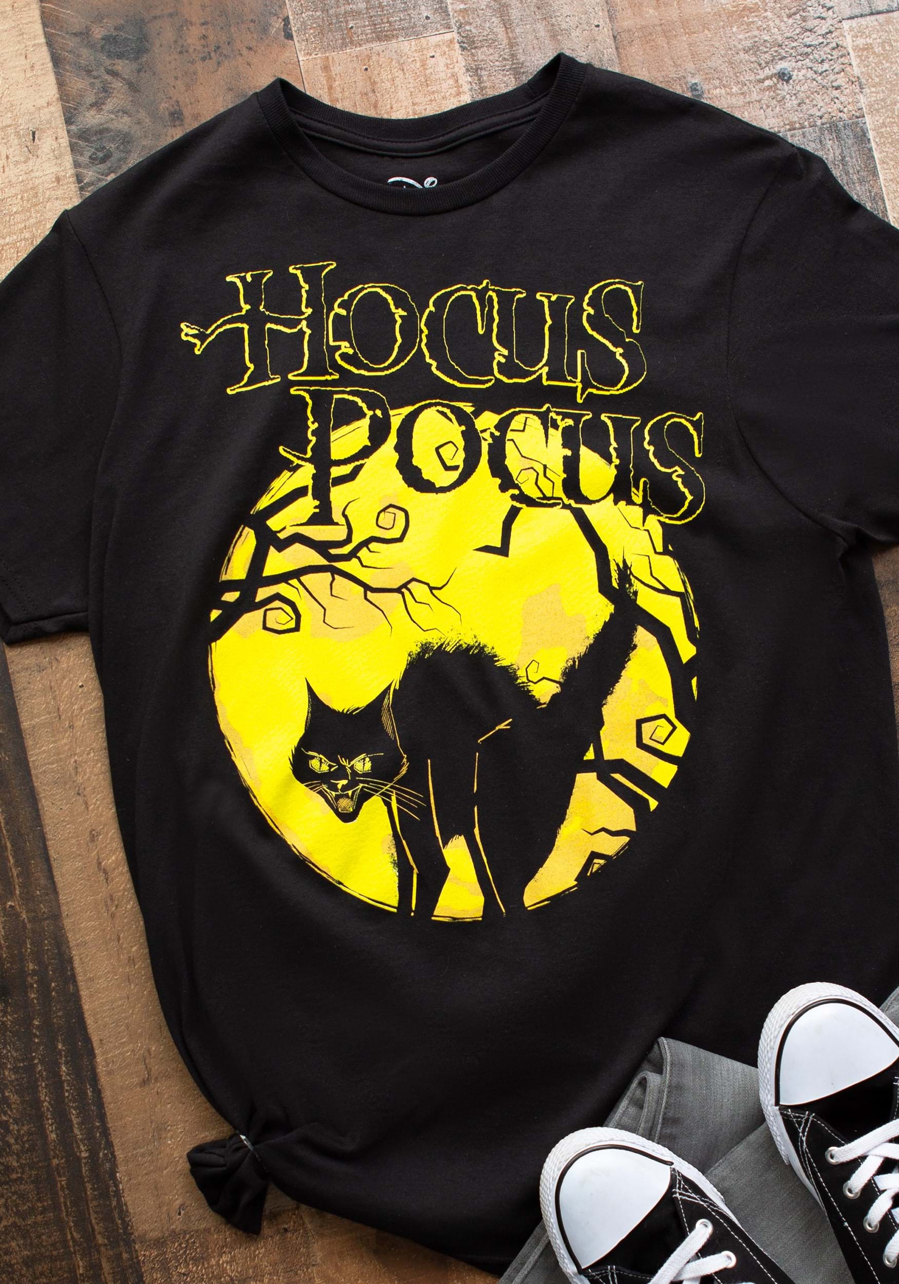 Camiseta de gato de hocus hocus para adultos Multicolor