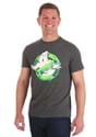 Adult Ghostbusters Logo Slimy Glow in the Dark Shirt Alt 2