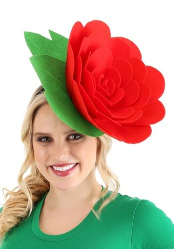 Rose Flower Costume Headband