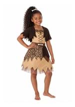 Kids Cavegirl Dress Costume New Main