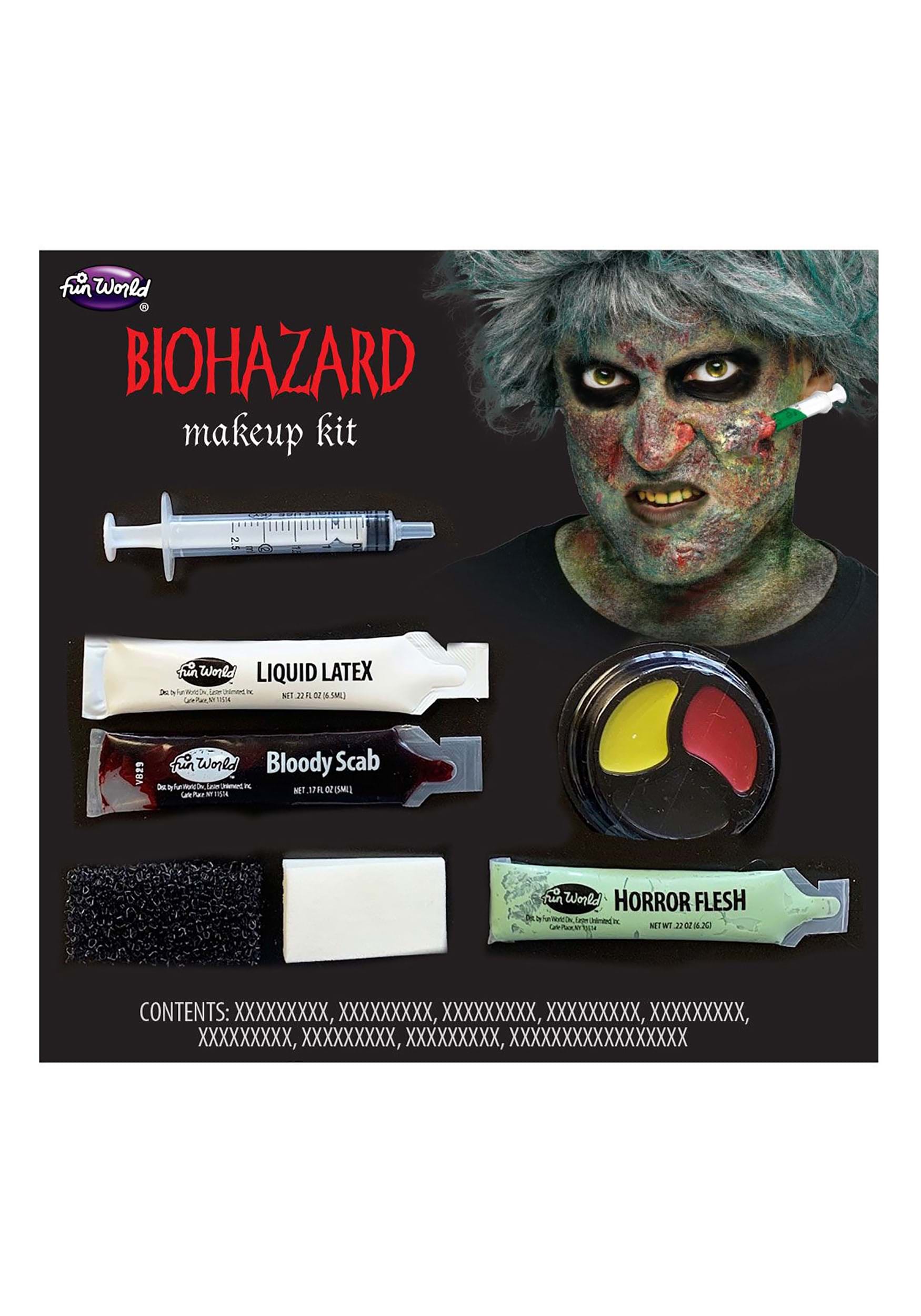 Kit de accesorios de maquillaje biohazard Multicolor