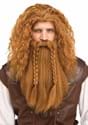 Brown Viking Adult Wig and Beard Set