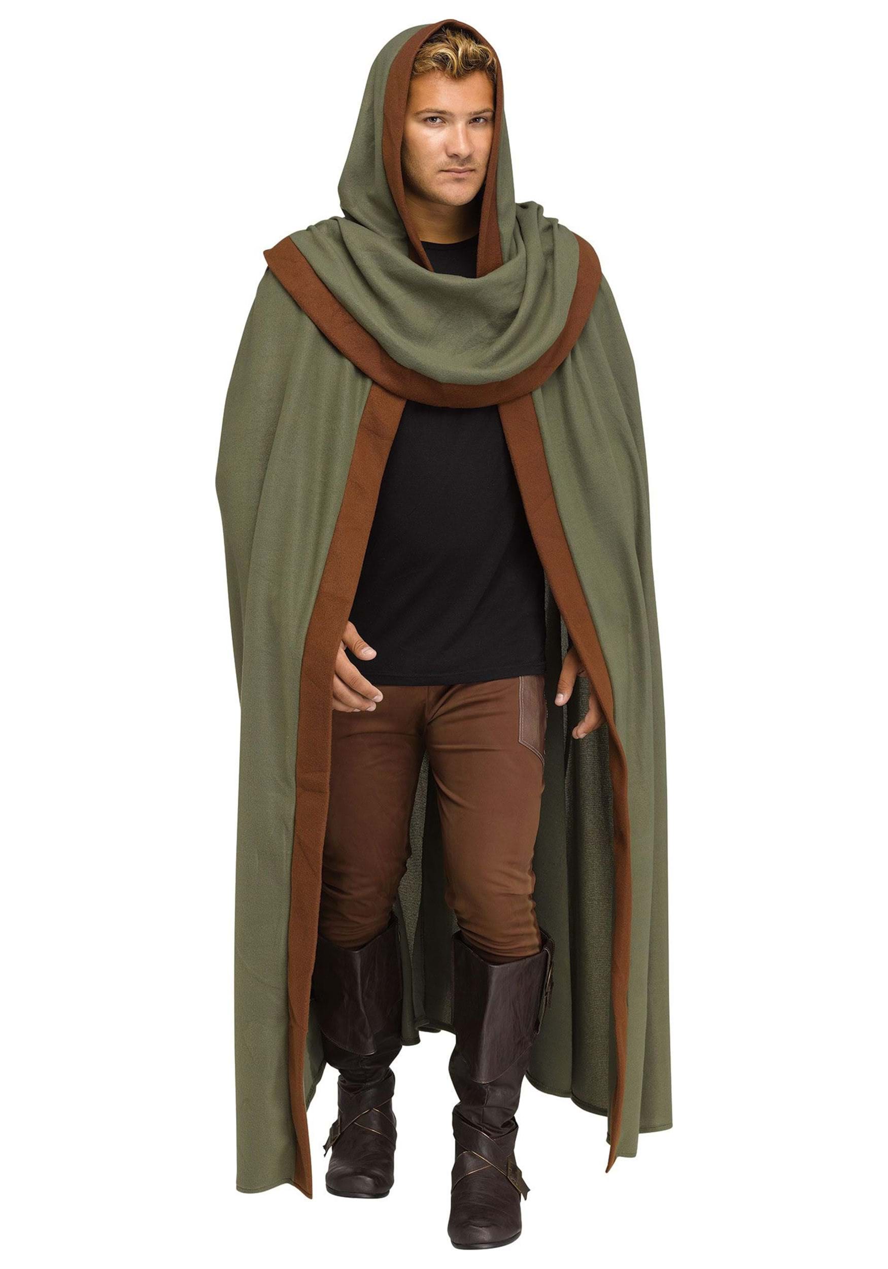 Medieval Hooded Cape renaissance elvish medieval cloak