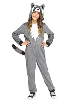 Girls Cute Raccoon Costume