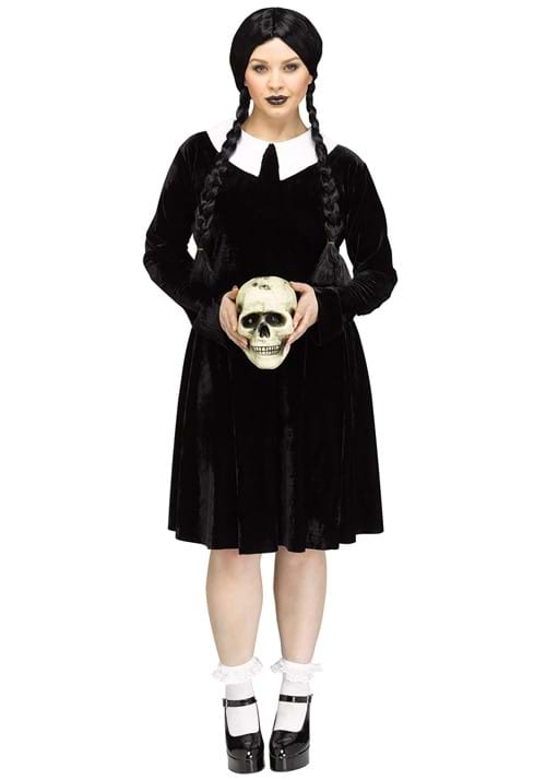 Women's Plus Size Gothic Girl Costume